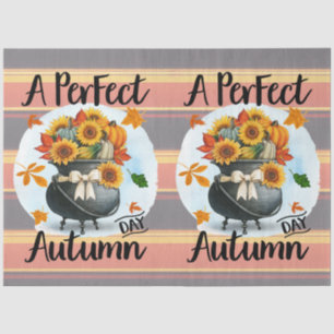 Papier Mousseline Belle collection d'automne moderne Thanksgiving