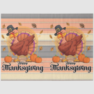 Papier Mousseline Belle Collection d'Automne Thanksgiving tendance