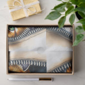 Papier Mousseline Belle Collection de chats en aquarelle tendance (Cadeau)