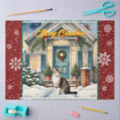 Papier Mousseline Belle collection de Noël tendance (Artisanat)