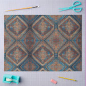 Papier Mousseline Belle collection de vieux Motifs persans moderne (Artisanat)