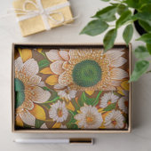 Papier Mousseline Belle collection populaire de tournesol (Cadeau)