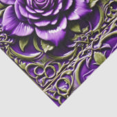 Papier Mousseline Belle Collection Populaire Rose violette (Détail)