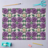Papier Mousseline Belle Collection Rose violette moderne (Artisanat)