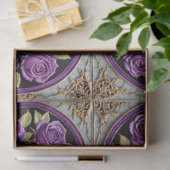 Papier Mousseline Belle collection tendance Rose violette (Cadeau)