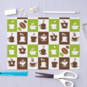 Papier Mousseline Belle conception de café express de café (Artisanat)