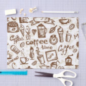 Papier Mousseline Belle conception de café express de café (Artisanat)