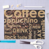Papier Mousseline Belle conception de café express de café (Artisanat)