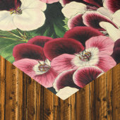 Papier Mousseline Belle Crème Bourgogne Rose Geranium Botanique