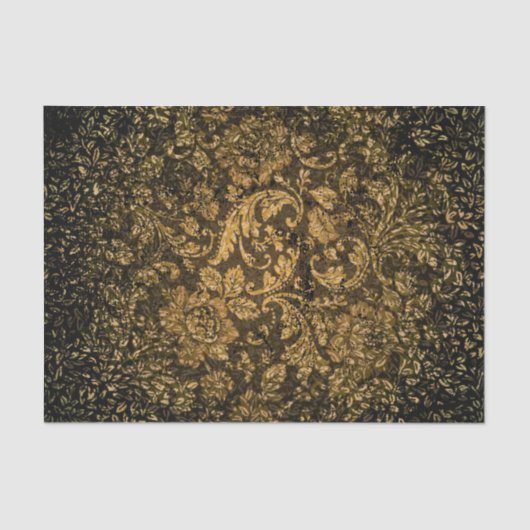 Papier Mousseline Belle damassé décorative (Recto)