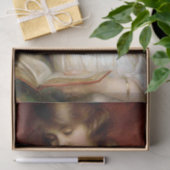 Papier Mousseline belle dame, Albert lynchent, peinture d'époque de (Cadeau)