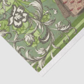 Papier Mousseline Belle Dames Découpage Tissu (Détail)