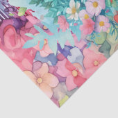 Papier Mousseline Belle Découpage de tortue de mer florale (Détail)