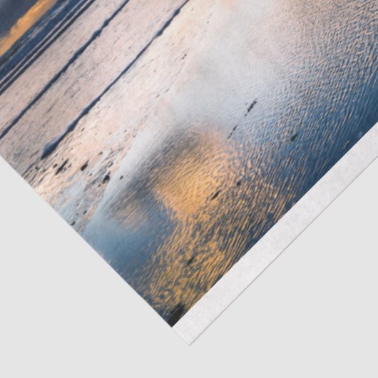 Papier Mousseline Belle Découpage Ocean Sunset 20x30 (Détail)