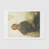 Papier Mousseline Belle découpage portrait (Recto)