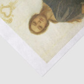 Papier Mousseline Belle découpage portrait (Détail)