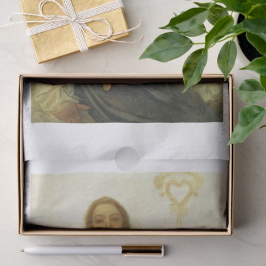 Papier Mousseline Belle découpage portrait (Cadeau)