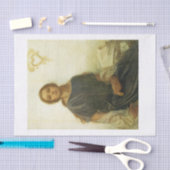 Papier Mousseline Belle découpage portrait (Artisanat)