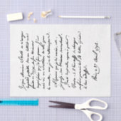 Papier Mousseline Belle écriture française manuscrite Paris 1792 (Artisanat)