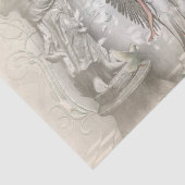 Papier Mousseline Belle fée aux papillons (Détail)