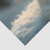 Papier Mousseline Belle Fée et bébé Imaginaire Art Tissu Papier (Détail)