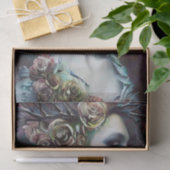 Papier Mousseline Belle femme gothique (Cadeau)