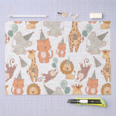 Papier Mousseline Belle fête Safari Animaux (Artisanat)