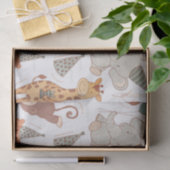 Papier Mousseline Belle fête Safari Animaux (Cadeau)