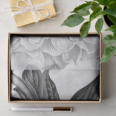 Papier Mousseline Belle fleur de dahlia (Cadeau)