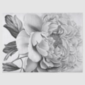 Papier Mousseline Belle fleur de dahlia (Recto)