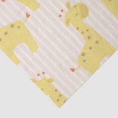 Papier Mousseline Belle girafe de bébé (Détail)