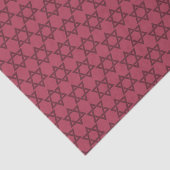 Papier Mousseline Belle Hanoukka Bourgogne (Détail)