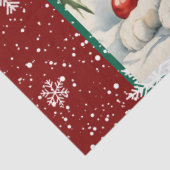 Papier Mousseline Belle Noël Vacances Collection moderne (Détail)