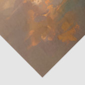 Papier Mousseline Belle page Découpage Peinture Rooster (Détail)