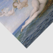 Papier Mousseline Belle peinture La naissance de Vénus Découpage (Détail)
