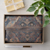 Papier Mousseline Belle Perse Ancien Motif Collection Moderne (Cadeau)