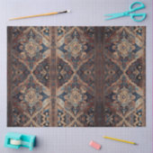 Papier Mousseline Belle Perse Ancien Motif Collection Moderne (Artisanat)