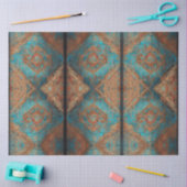 Papier Mousseline Belle Perse Ancien Motif Collection populaire (Artisanat)