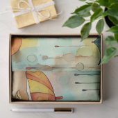 Papier Mousseline Belle poupée papier fille aquarelle Collage Découp (Cadeau)