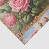 Papier Mousseline Belle rose Roses Collection moderne (Détail)