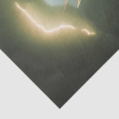 Papier Mousseline Belle Teepee dans une nuit orageuse (Détail)