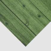 Papier Mousseline Belle texture en bois rustique verte (Détail)