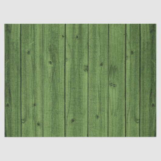 Papier Mousseline Belle texture en bois rustique verte (Recto)