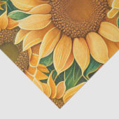 Papier Mousseline Belle Tournesol Collection Moderne (Détail)