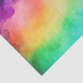 Papier Mousseline Belles couleurs arc-en-ciel Design abstrait (Détail)