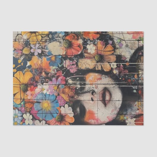 Papier Mousseline Belles Fleurs1 (Recto)