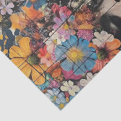 Papier Mousseline Belles Fleurs1 (Détail)