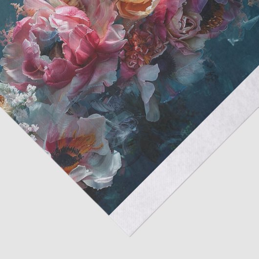 Papier Mousseline Belles fleurs1 (Détail)