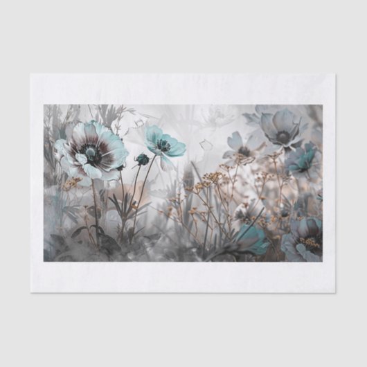 Papier Mousseline Belles fleurs13 (Recto)