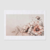 Papier Mousseline Belles fleurs14 (Recto)